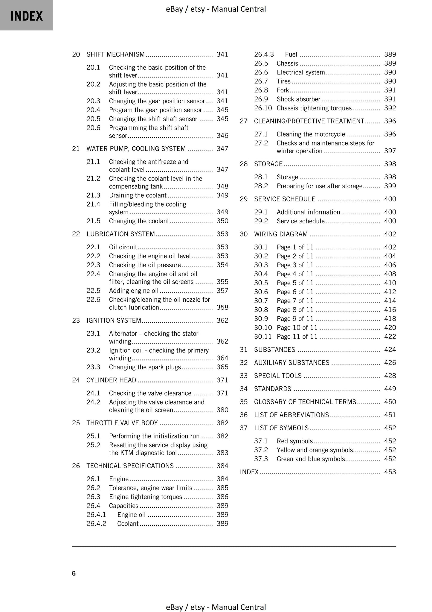 KTM 2023 - 890 Duke R - Service Workshop Repair Manual