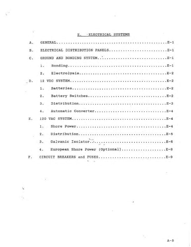 Bertram 285 - Owners Manual