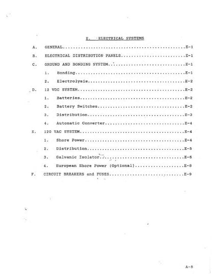 Bertram 285 - Owners Manual