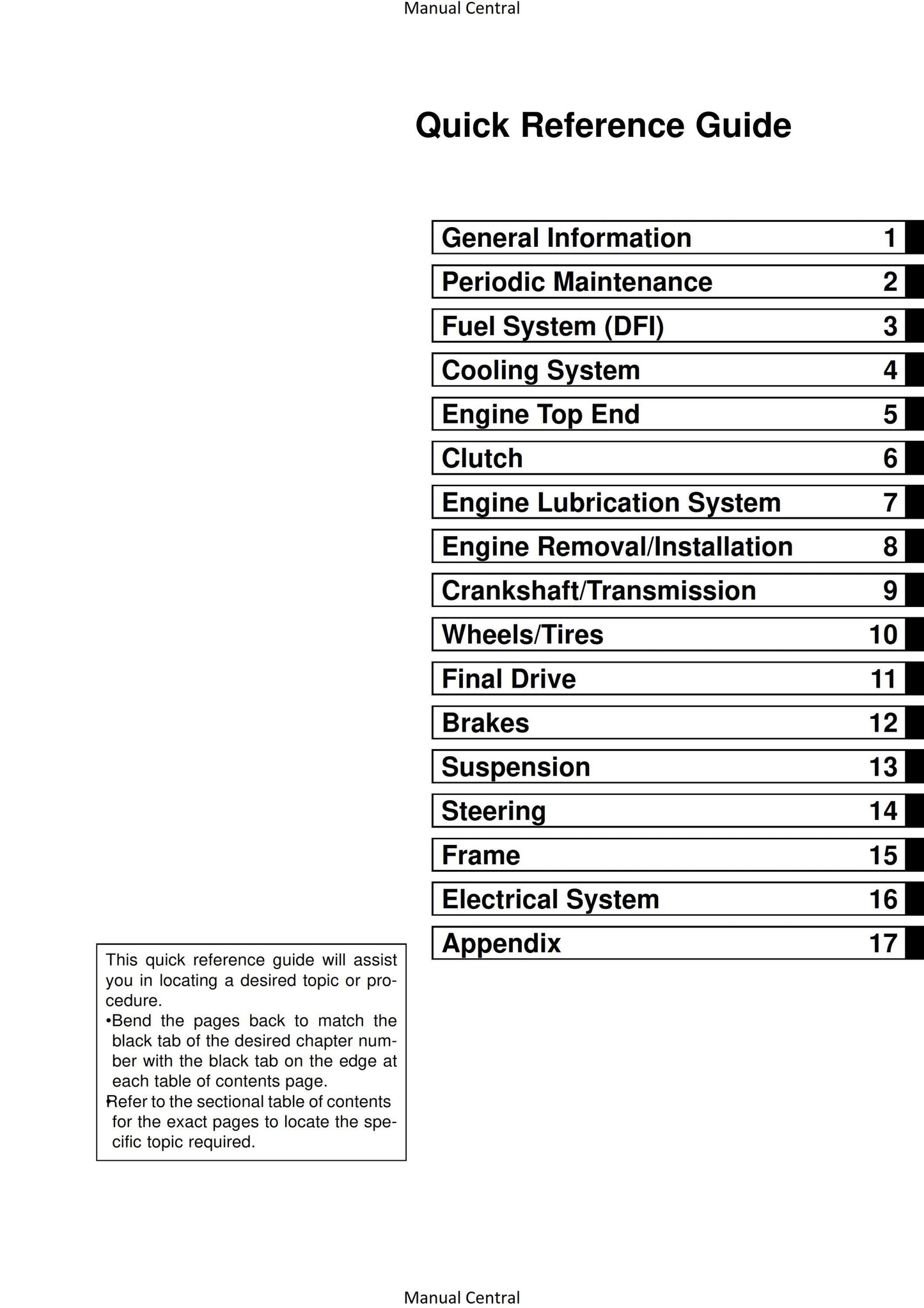 Kawasaki ZZR1400 ZZR 1400 ABS Ninja ZX-14 - 2008 2009 2010 2011 Workshop Service Repair Manual