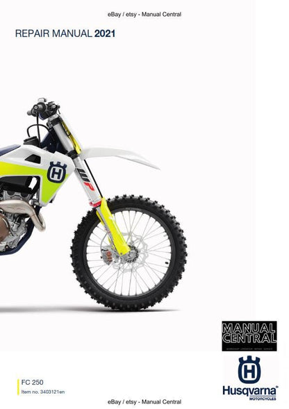 Husqvarna 2021 - FC 250 - Workshop Service Repair Manual