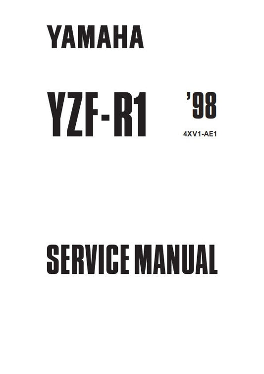 Yamaha YZF-R1 1998 TO 2000 - Workshop Service Repair Manual