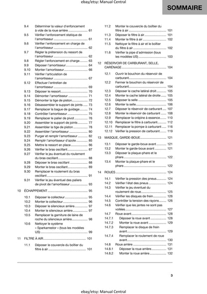PDF - French Language - Husqvarna 2021 - FE 450 501 501s - Manuel De Reparation