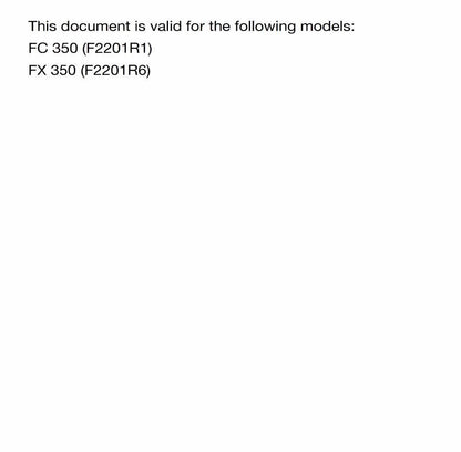 Husqvarna 2018 - FC FX 350 - Workshop Service Repair Manual