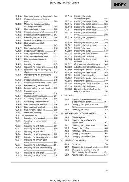 Husqvarna 2021 - FS 450 - Workshop Service Repair Manual