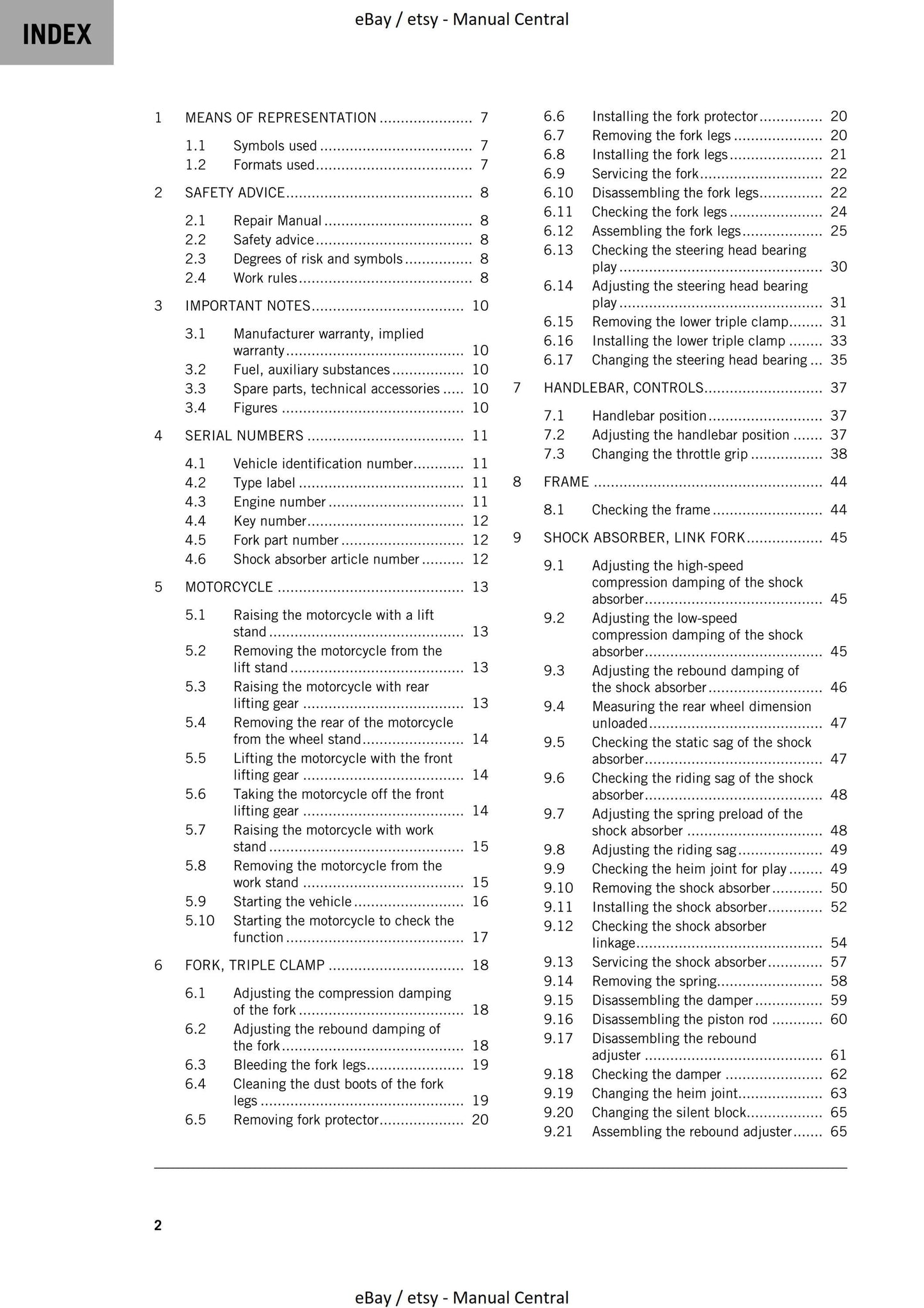KTM 2023 - 690 SMC R EU Edition - Service Workshop Repair Manual
