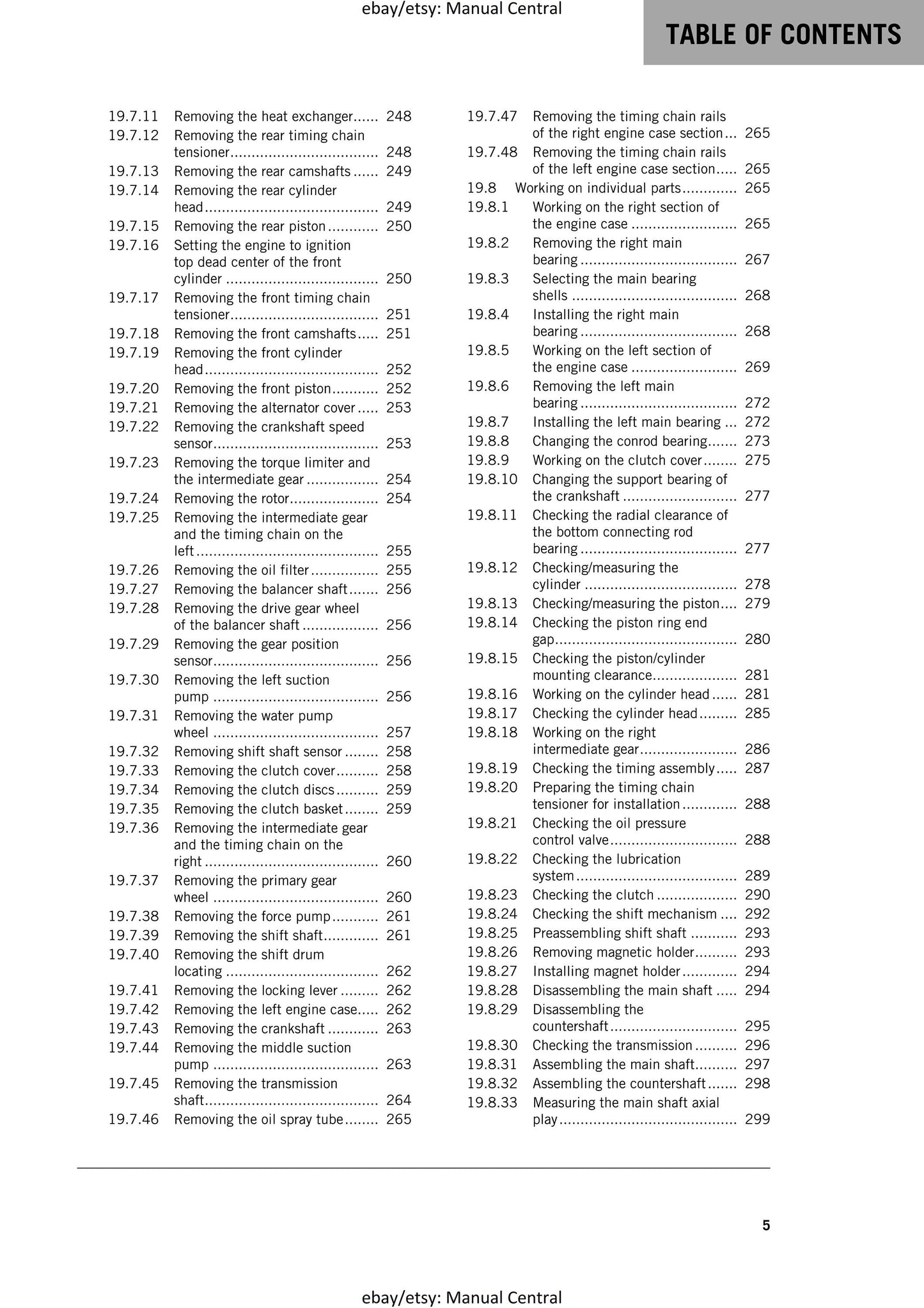 KTM 2019 - 1290 Super Duke R - Service Workshop Repair Manual