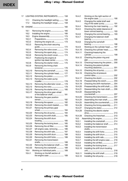 Husqvarna 2021 - Svartpilen 125 - Workshop Service Repair Manual