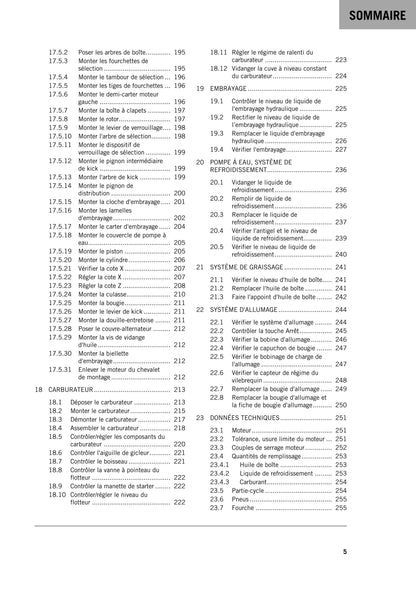 French Language - Ktm 2022 - 85 SX 19/16 17/14 - Manuel De Reparation -  Service Workshop Repair Manual