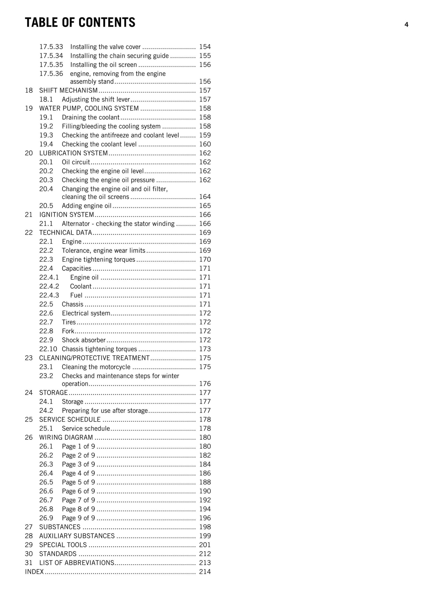 KTM 2015 - 390 Duke - Service Workshop Repair Manual
