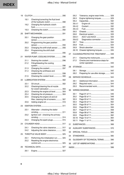 Husqvarna 2020 - 701 Enduro - Workshop Service Repair Manual