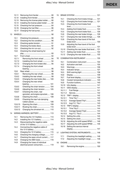 Husqvarna 2019 - Vitpilen 401 - Workshop Service Repair Manual