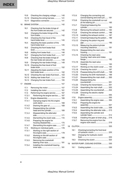 Husqvarna 2024 - TC 125 - Service Workshop Repair Manual