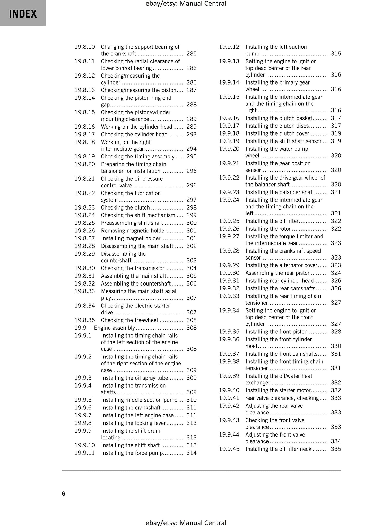 KTM 2020 - 1290 Super Duke R - Service Workshop Repair Manual