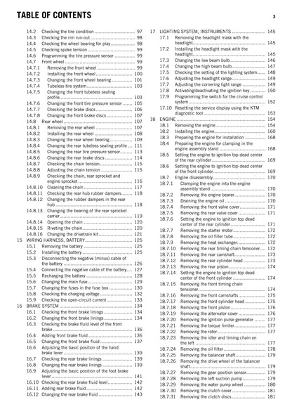 KTM 2015 - 1290 Super Adventure - Service Workshop Repair Manual