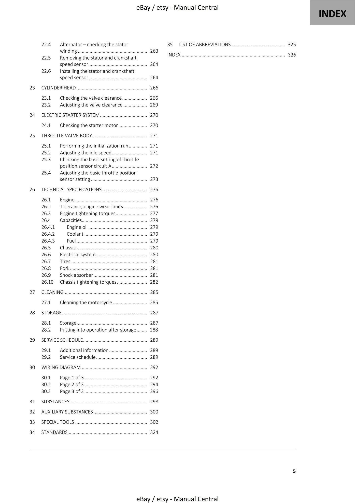 GasGas 2023 - MC 250F Factory Edition - Service Workshop Repair Manual
