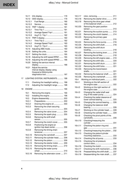 Husqvarna 2023 - Svartpilen 401 - Service Workshop Repair Manual