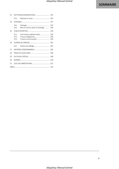 French Language - GasGas 2021 - MC 50 - Manuel De Reparation -  Service Workshop Repair Manual