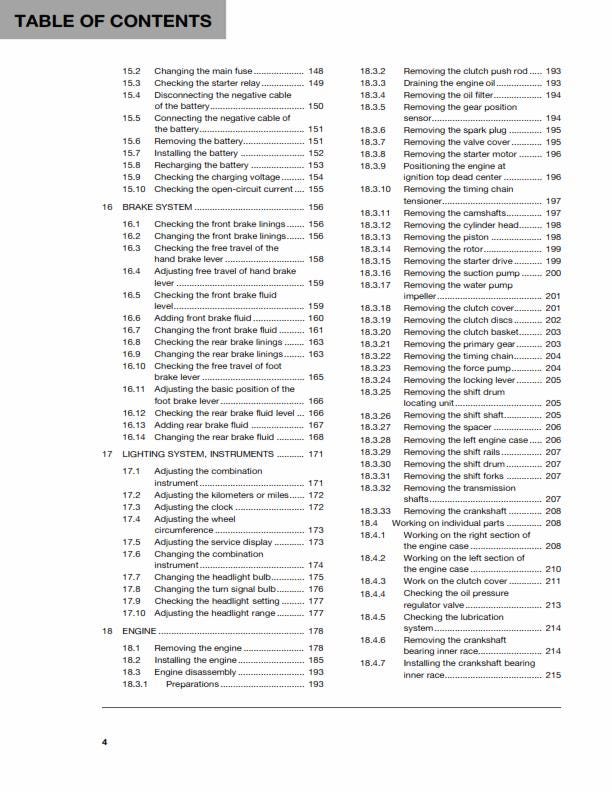 Husqvarna 2017 - FE 350 - Service Workshop Repair Manual