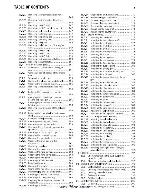 KTM 2013 - 350 Exc-f Six Days Xcf-w - Workshop Service Repair Manuals