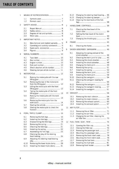 KTM 2018 - 790 Duke L - Service Workshop Repair Manual