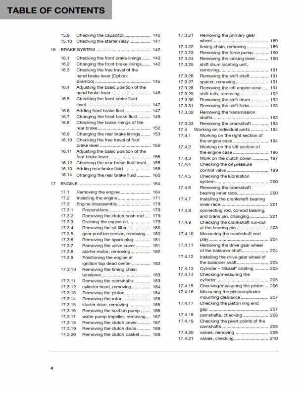 Husqvarna 2018 - FC 250 - Workshop Service Repair Manual