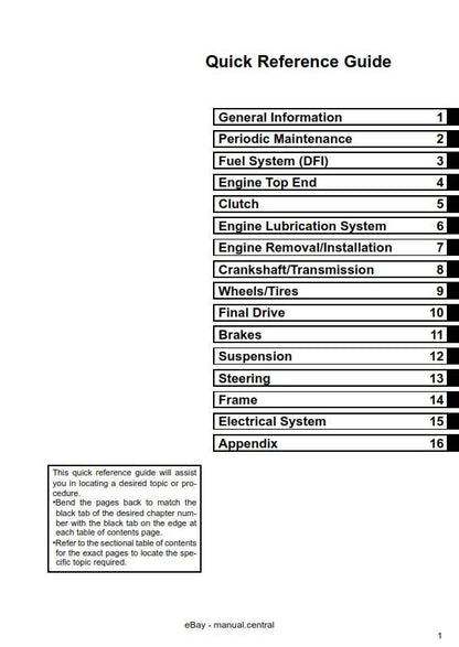 Kawasaki W800 - 2011 2012 - Workshop Service Repair Manual