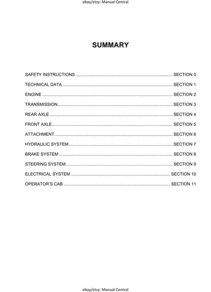 New Holland - F156.6 F156.6A Grader  Workshop Service Repair Manual
