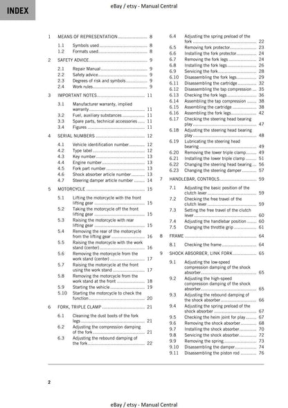 KTM 2022 - 890 Adventure  R - Service Workshop Repair Manual
