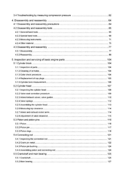 Yanmar Marine Diesel Engine -  3YM30 3YM20 2YM15 - Service Repair Workshop Manual