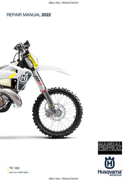 Husqvarna 2022 - TE 150i - Service Workshop Repair Manual