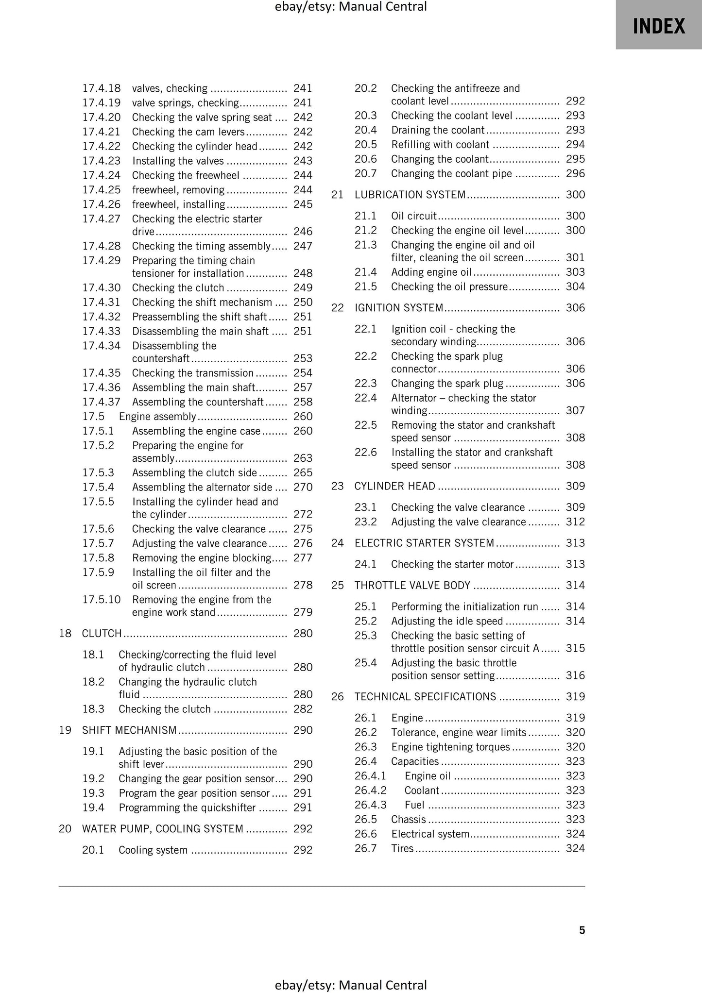 KTM 2024 - 350 Sx-f Xc-f Factory Edition - Service Workshop Repair Manual