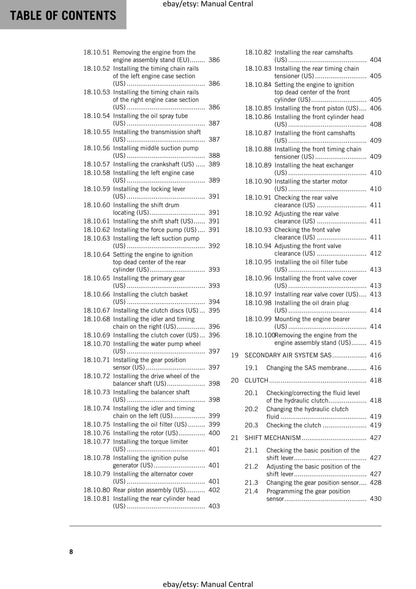 KTM 2017 - 1290 Super Adventure T - Service Workshop Repair Manual