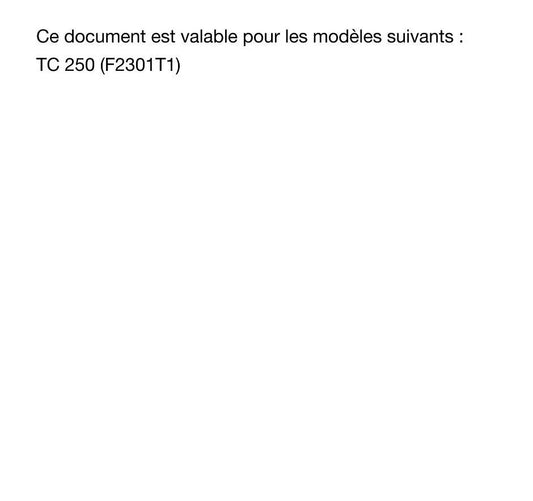 French Language - Husqvarna 2020 - TC 250 - Manuel De Reparation