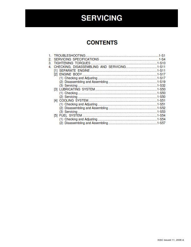 Kubota Tractor - B1710 B2110 B2410 B2710 - Workshop Service Repair Manual - 2006 Edition