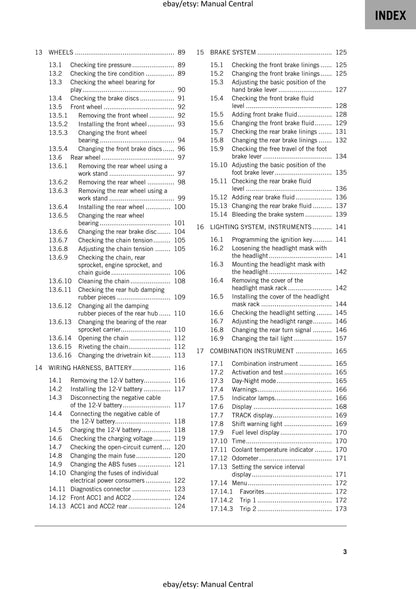 KTM 2019 - 790 Duke & L - Service Workshop Repair Manual