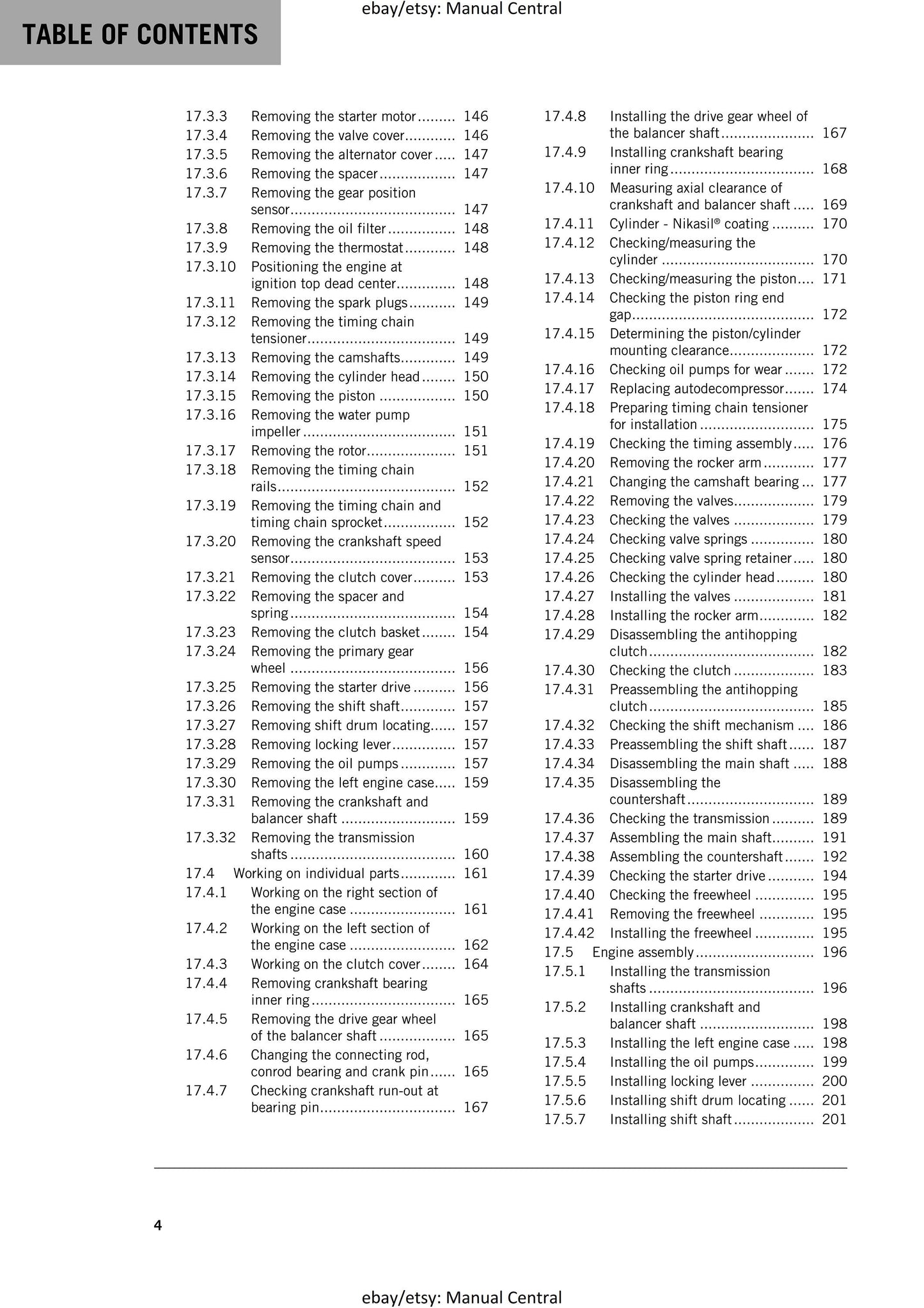 KTM 2018 - 690 Enduro R - Service Workshop Repair Manual