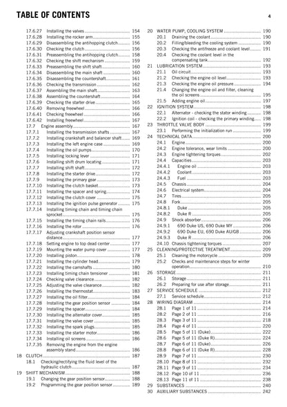 KTM 2014 - 690 DUKE R - Service Workshop Repair Manual