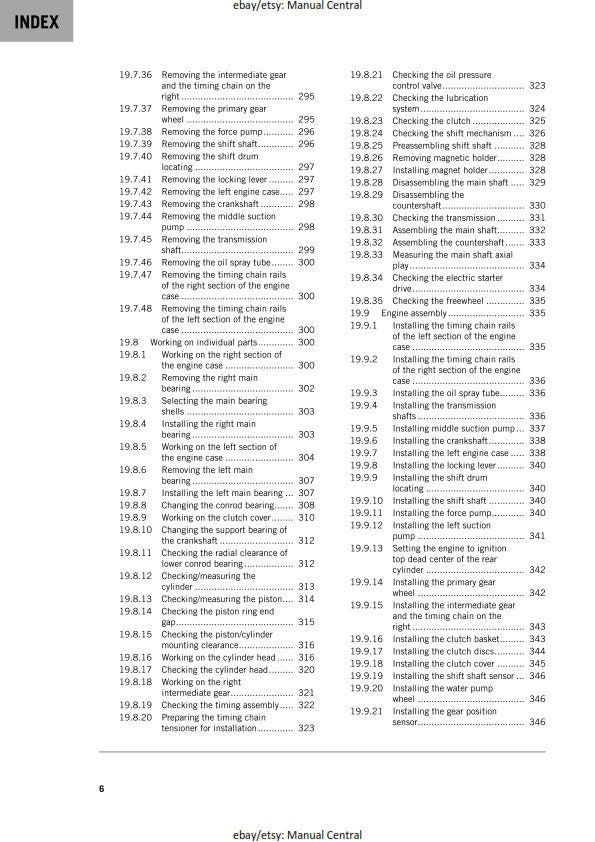 KTM 2020 - 1290 Super Duke GT - Service Workshop Repair Manual