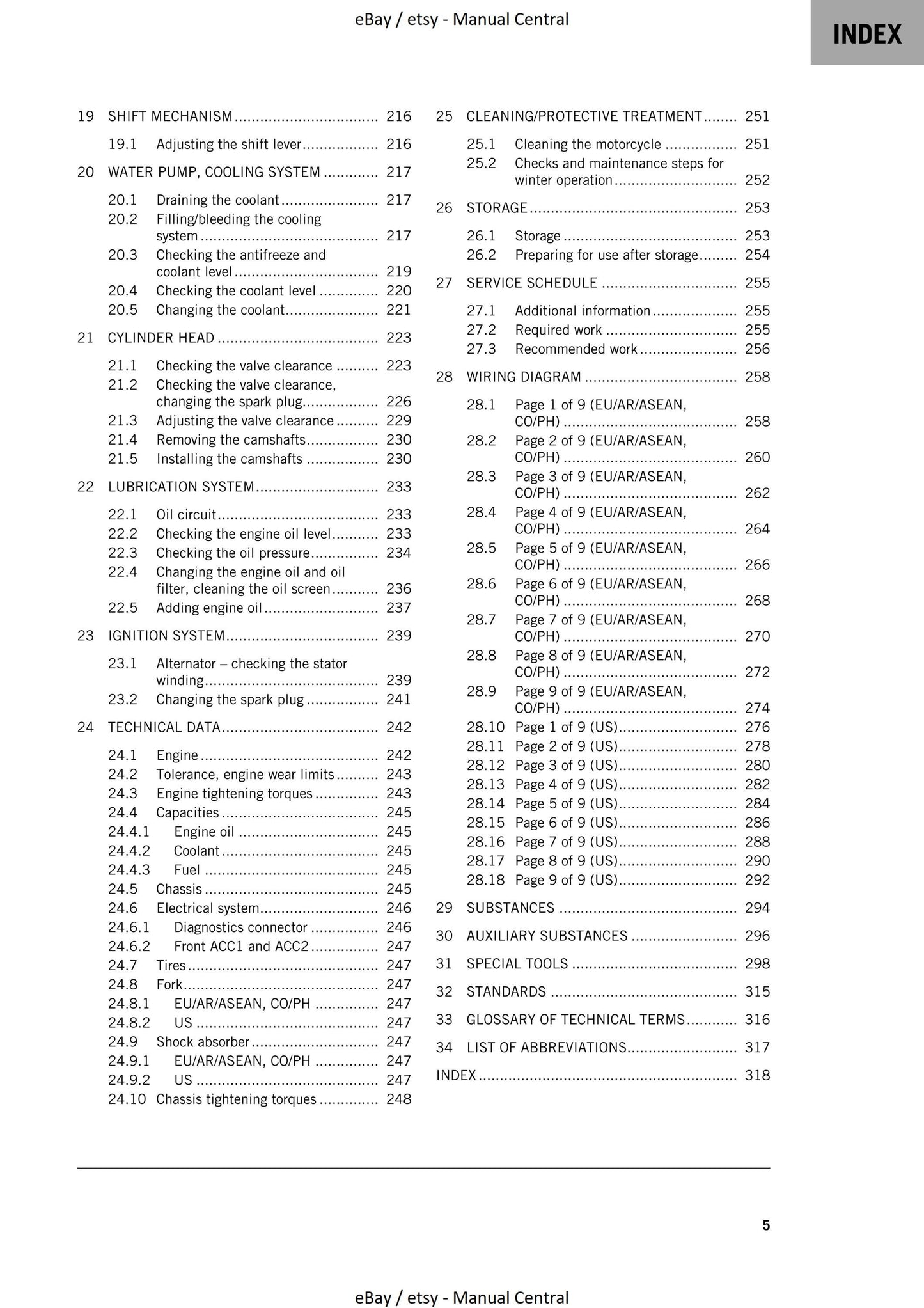 KTM 2022 - 200 Duke - Service Workshop Repair Manual
