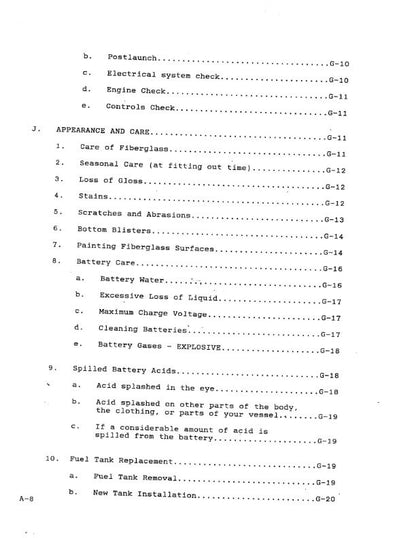 Bertram 286 - Owners Manual