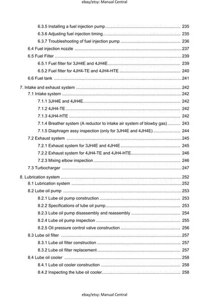 Yanmar Marine Engine - 3jh4e 4jh4e 4jh4-te 4jh4-hte - Service Repair Workshop Manual