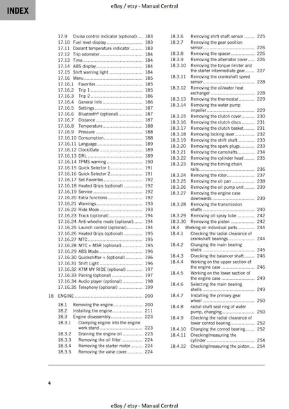 KTM 2022 - 890 Duke Gp - Service Workshop Repair Manual