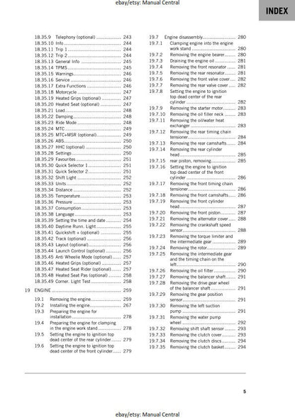 KTM 2020 - 1290 Super Duke GT - Service Workshop Repair Manual