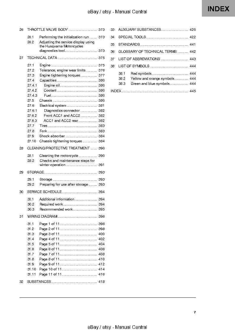 Husqvarna 2022 - Norden 901 - Service Workshop Repair Manual