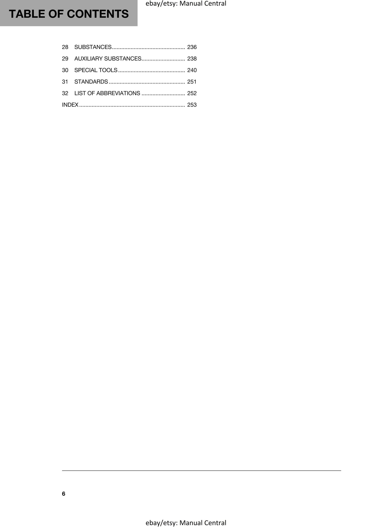 Husqvarna 2016 - TC 250 - Service Workshop Repair Manual