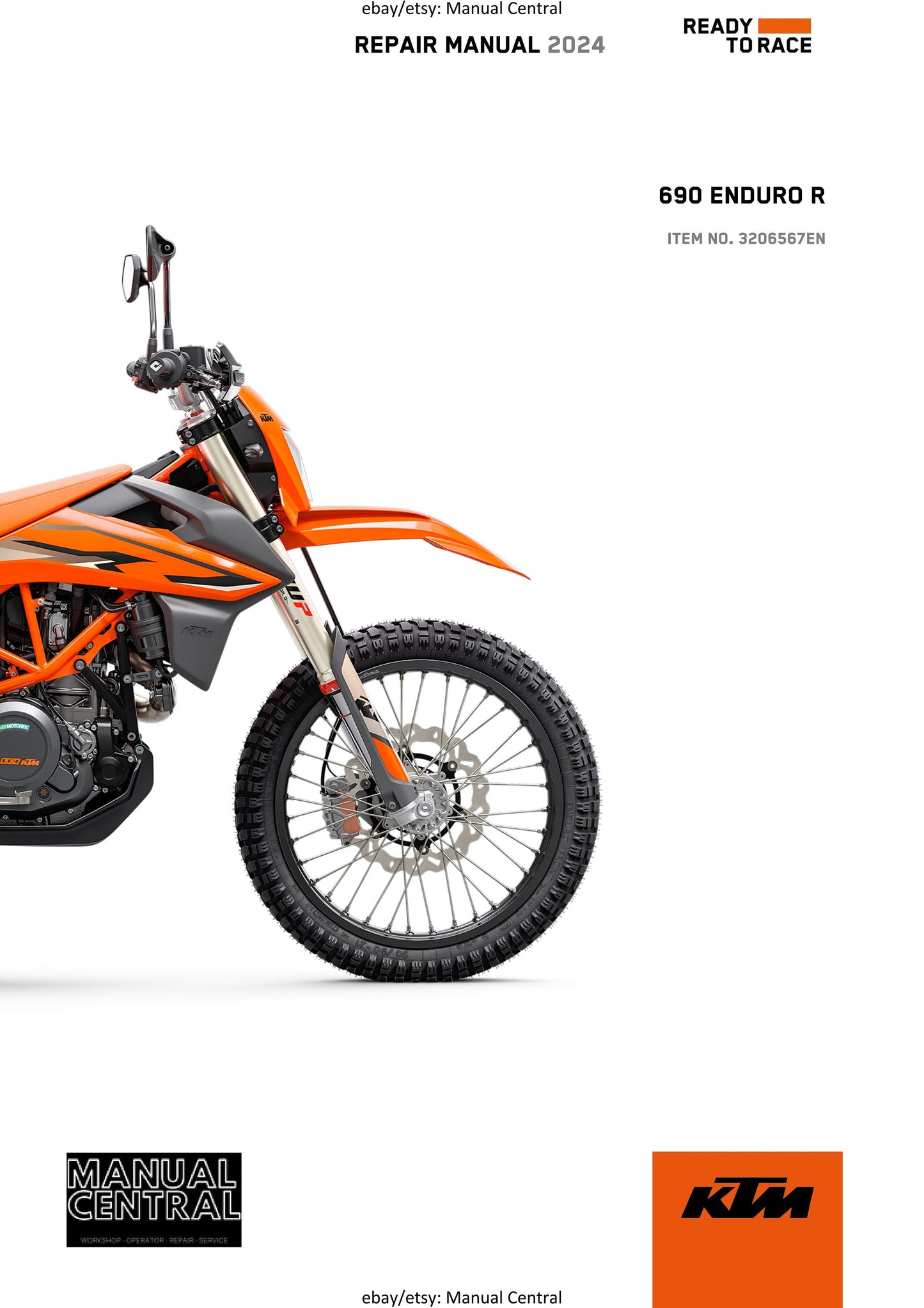 KTM 2024 - 690 Enduro R EU EDITION - Service Workshop Repair Manual