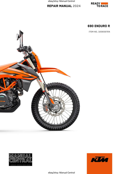 KTM 2024 - 690 Enduro R EU EDITION - Service Workshop Repair Manual