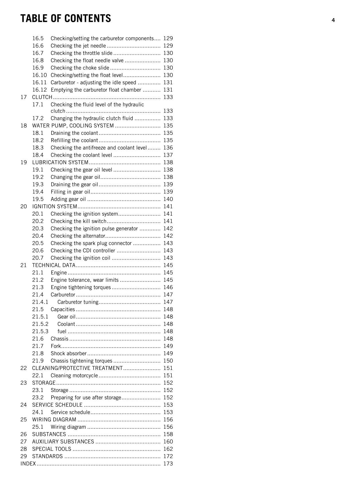 KTM 2015 - 65 SX - Service Workshop Repair Manual