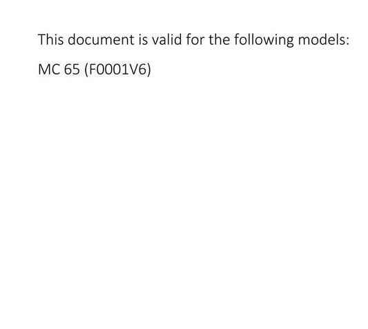 GasGas 2022 -MC 65 - Service Workshop Repair Manual